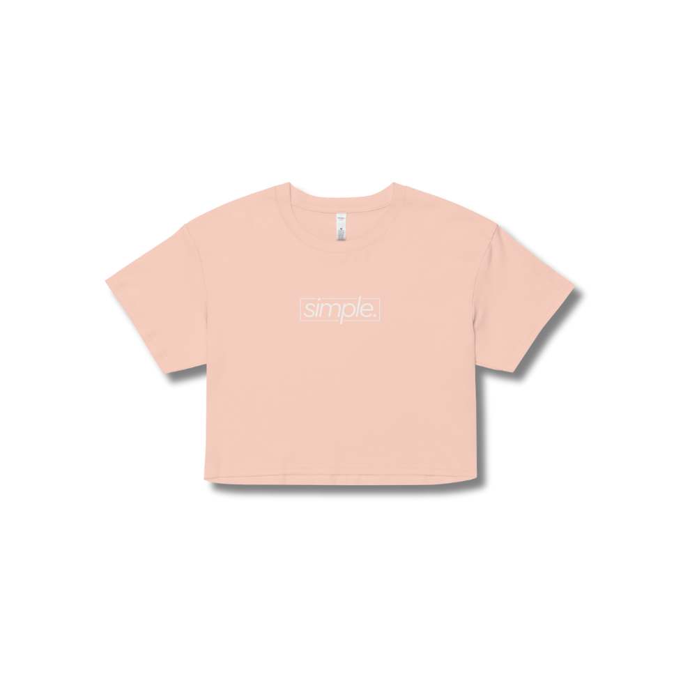 simple. crop top