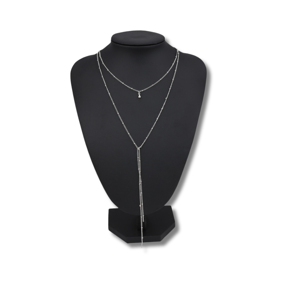 simple retro clavicle necklace.