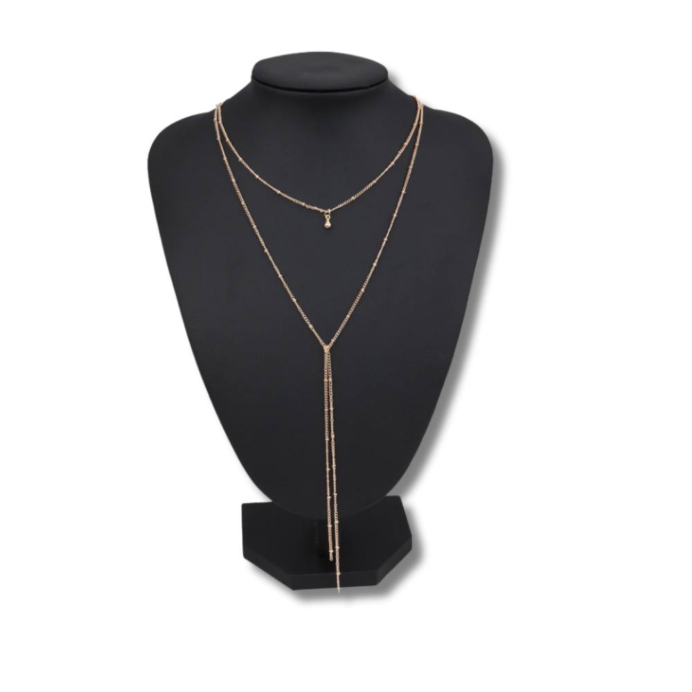 simple retro clavicle necklace.