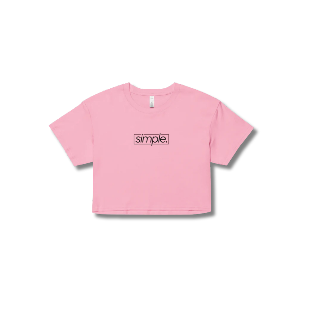 simple. crop top