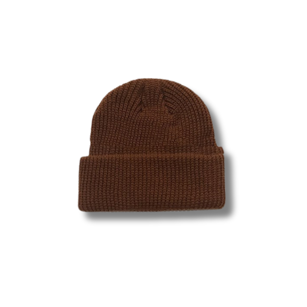 knit hat.