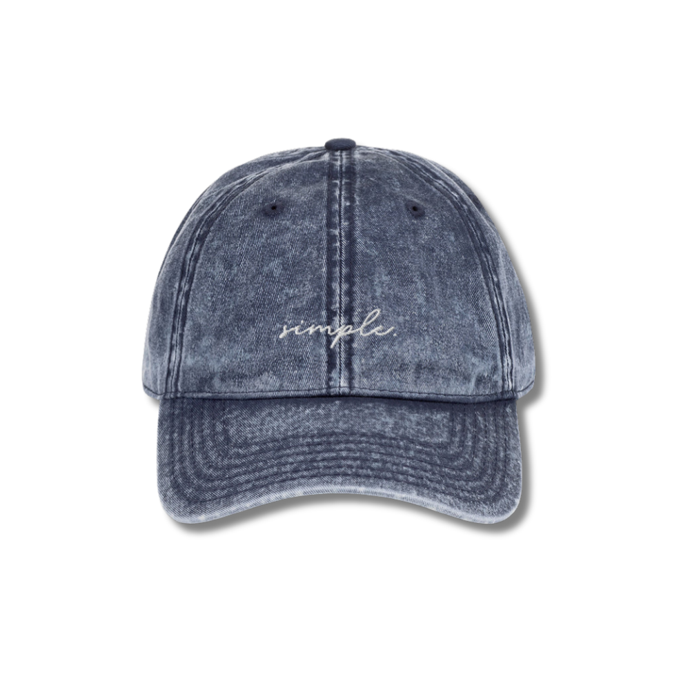 simple. vintage cap