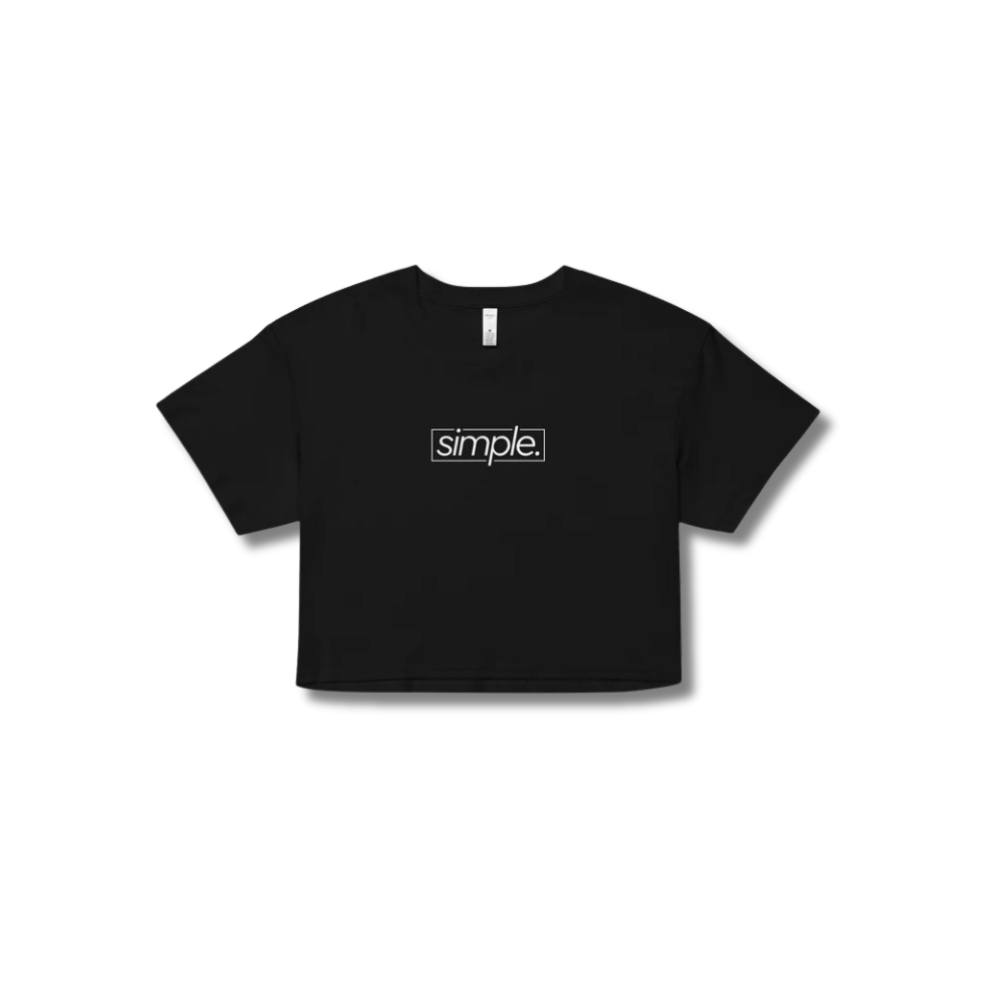 simple. crop top