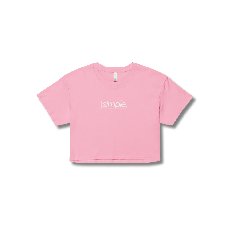 simple. crop top