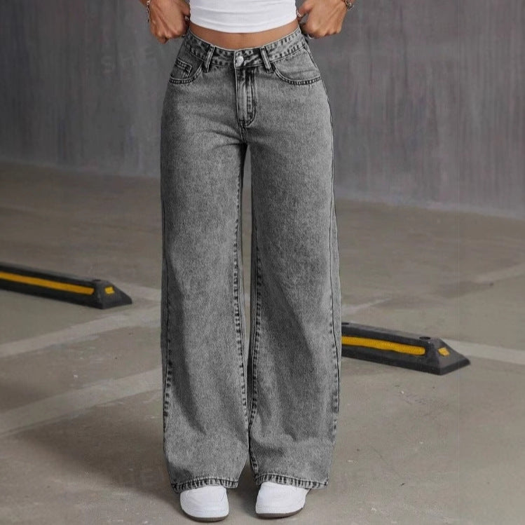 "Back Pocket Bow Jeans – Stylish denim with cute bow detail on back pockets, perfect for a trendy and feminine touch. Shop now for a flattering fit!"