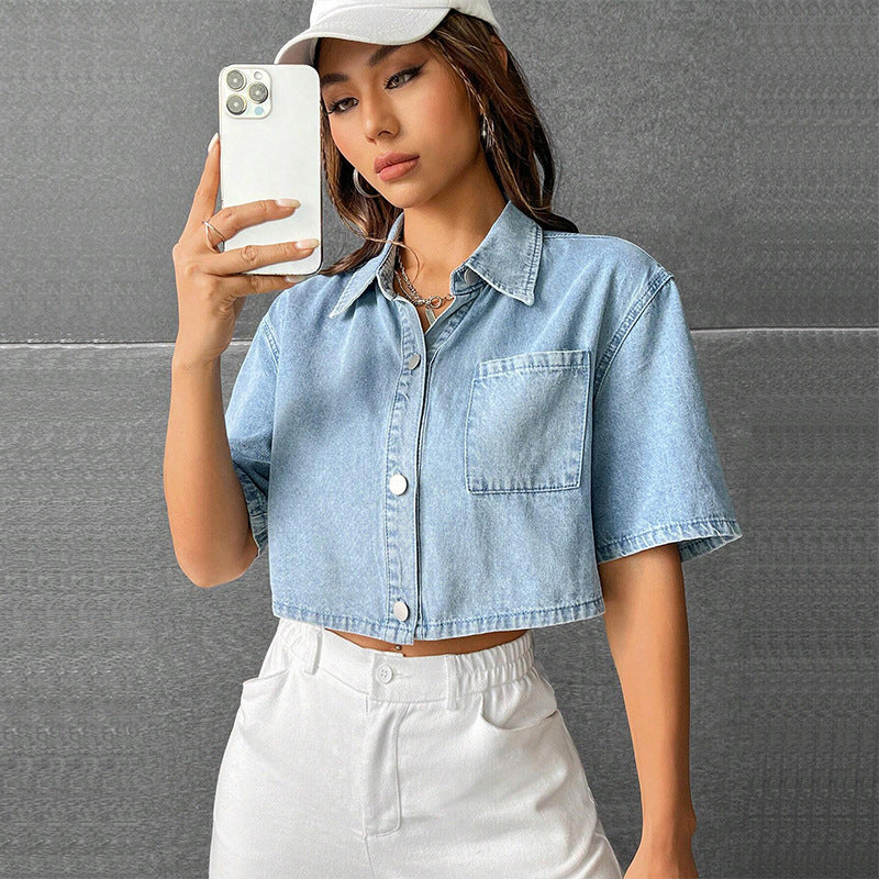 Lightweight Thin Denim Shirt – Effortless Style & Comfort | Shop Now"