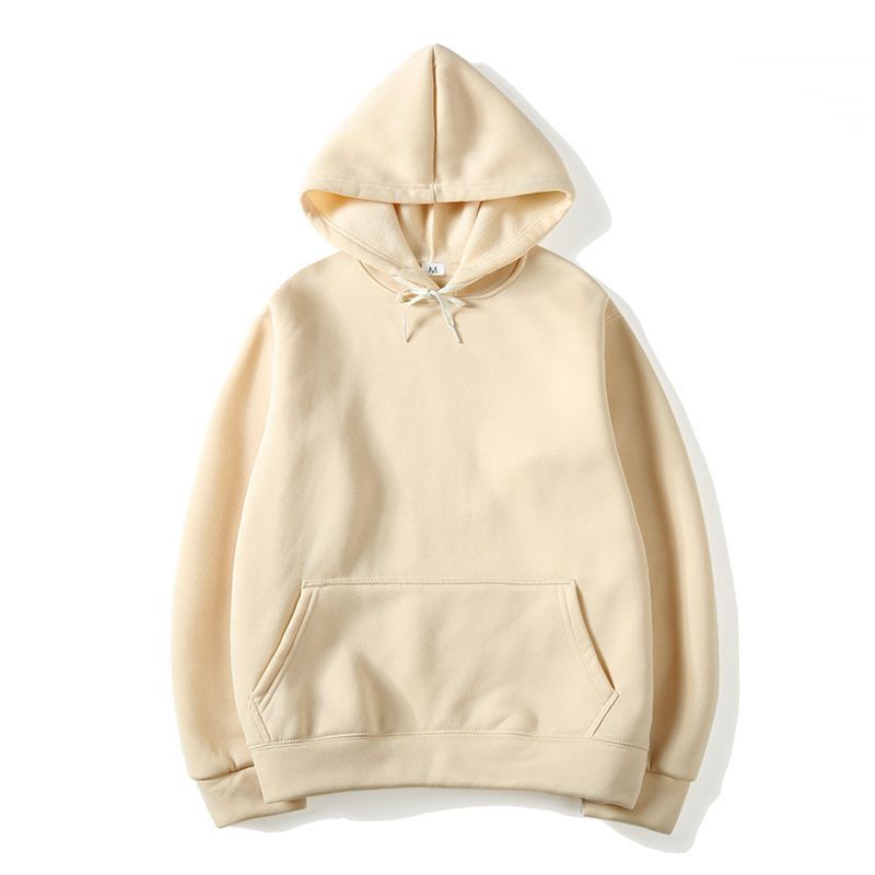 Soft Blank Pullover – Cozy Cotton Hoodie for Women – Stylish Slim Fit Sweatshirt