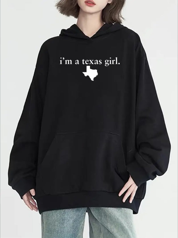 "Texas Girl Tank Top – Women's Southern Pride Sleeveless Shirt, Soft & Breathable Casual Wear"