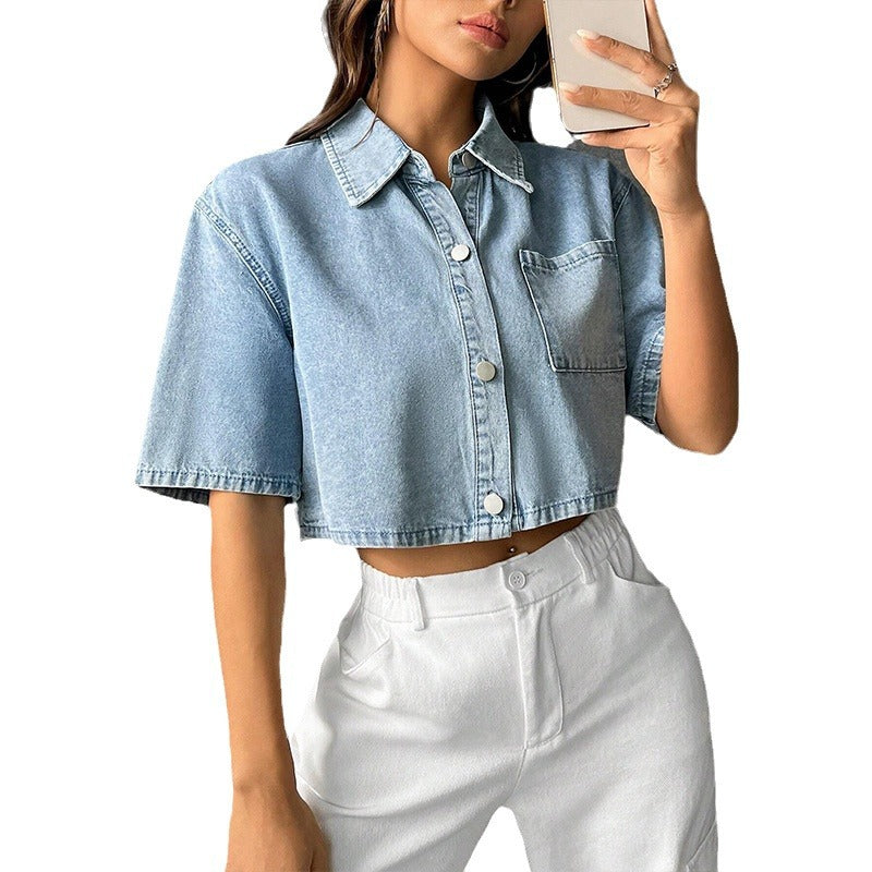 Lightweight Thin Denim Shirt – Effortless Style & Comfort | Shop Now"