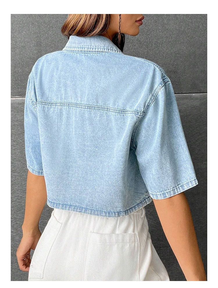 Lightweight Thin Denim Shirt – Effortless Style & Comfort | Shop Now"