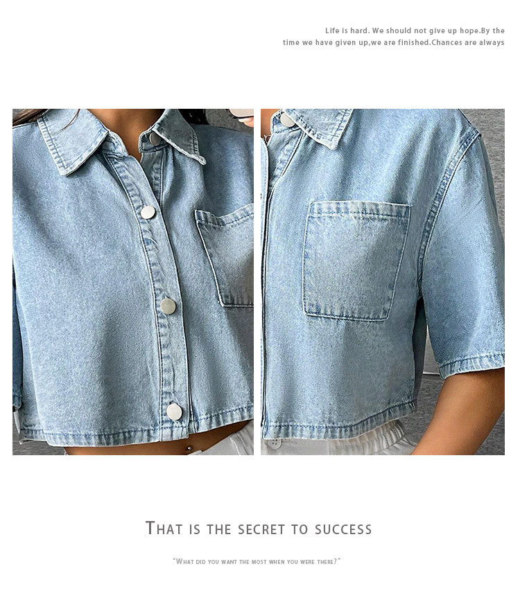 Lightweight Thin Denim Shirt – Effortless Style & Comfort | Shop Now"