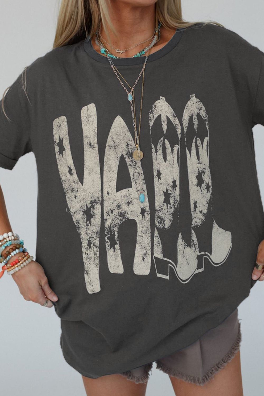 "Y’ALL Tee – Southern-inspired graphic t-shirt with a classic country vibe, perfect for casual and everyday wear."