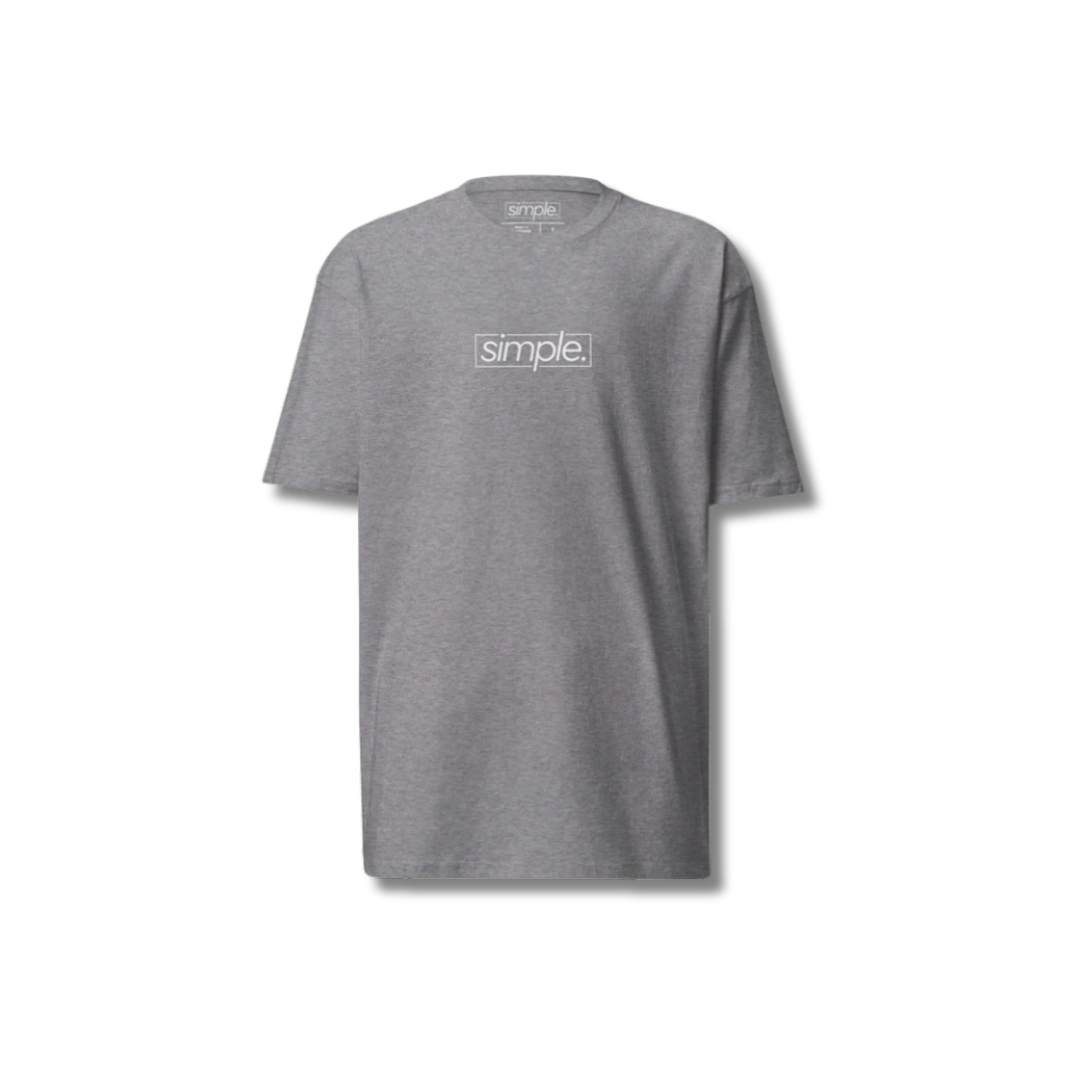  premium heavyweight tee – durable, soft, and structured for a classic fit."