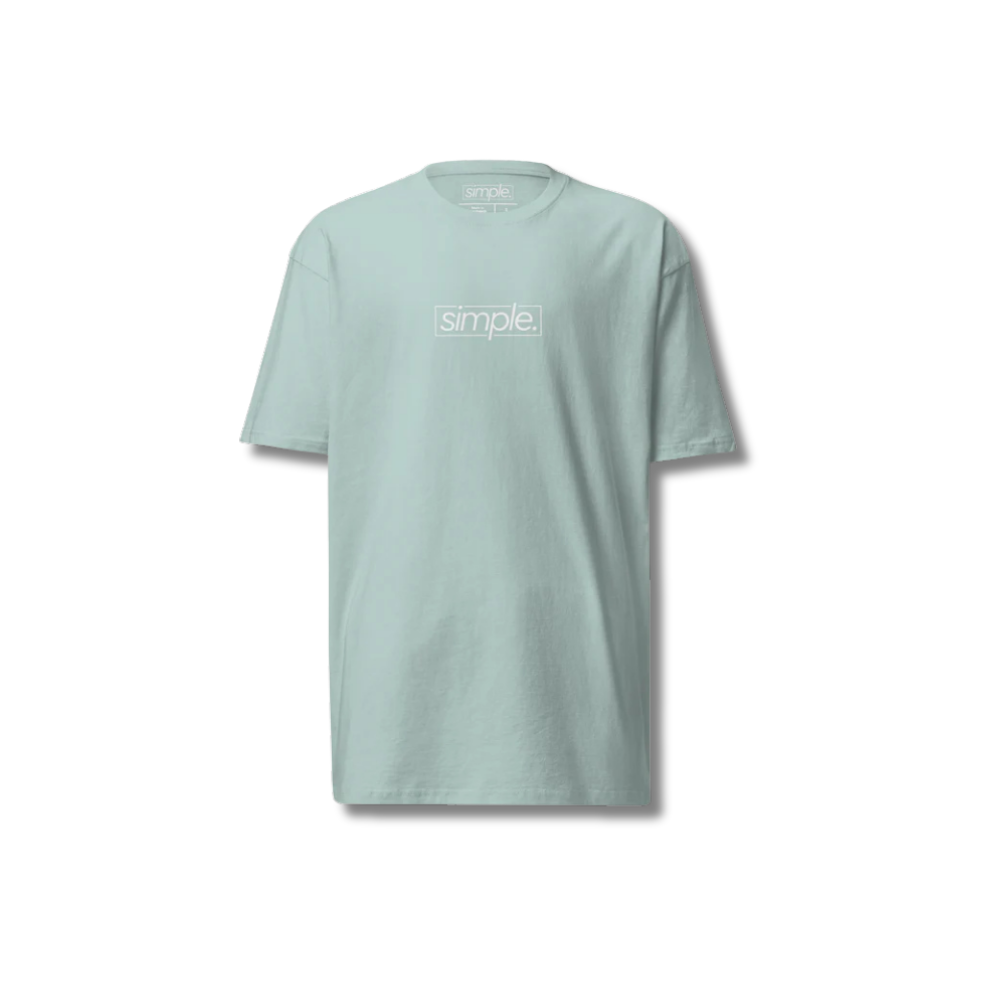  premium heavyweight tee – durable, soft, and structured for a classic fit."